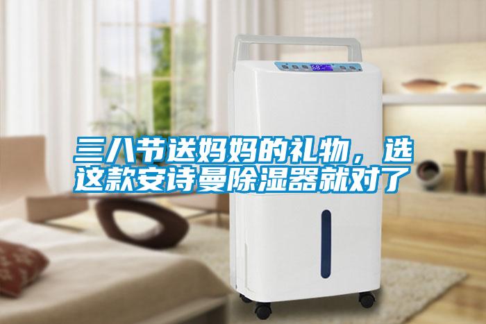 三八節送媽媽的禮物,選這款安詩曼除濕器就對了