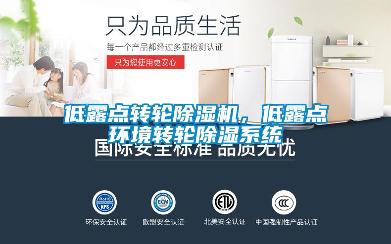 低露點轉輪除濕機，低露點環境轉輪除濕系統