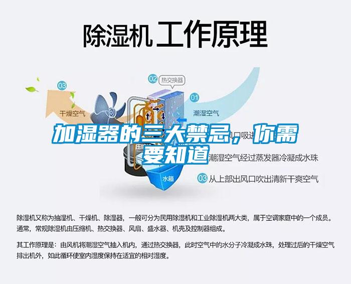 加濕器的三大禁忌,你需要知道