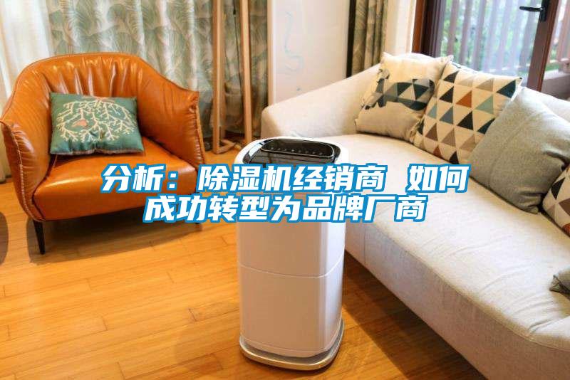 分析:除濕機(jī)經(jīng)銷商 如何成功轉(zhuǎn)型為品牌廠商