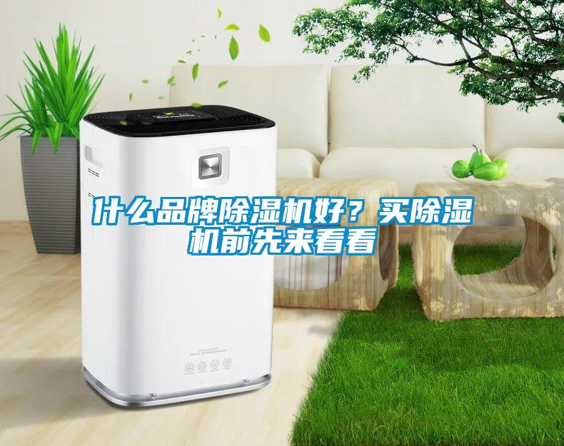 什么品牌除濕機好?買除濕機前先來看看