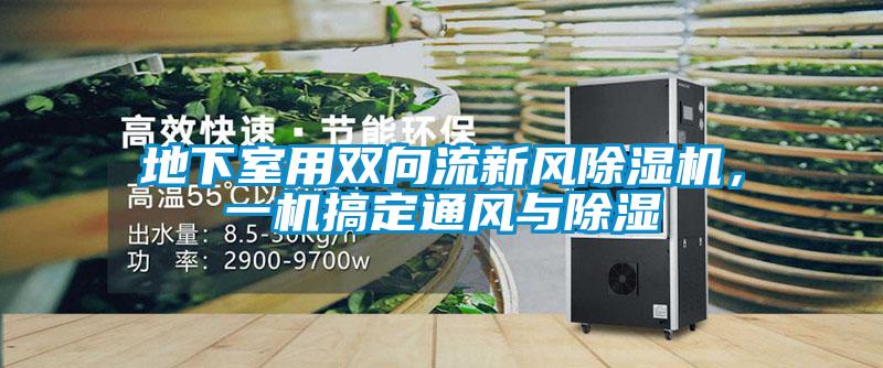 地下室用雙向流新風(fēng)除濕機，一機搞定通風(fēng)與除濕