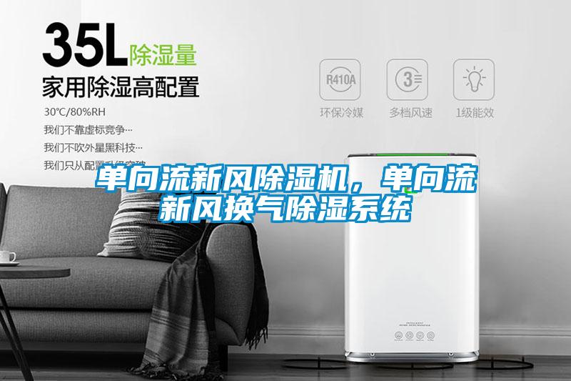單向流新風除濕機,單向流新風換氣除濕系統
