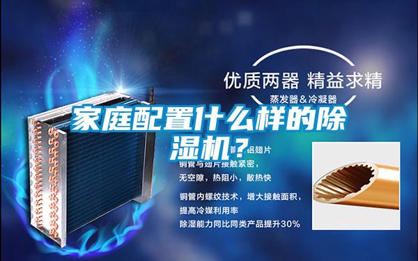 家庭配置什么樣的除濕機？
