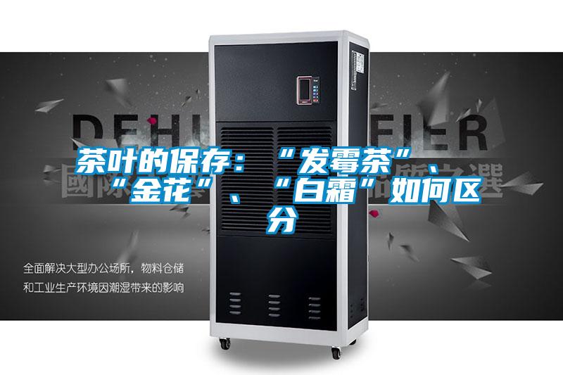 茶葉的保存：“發霉茶”、“金花”、“白霜”如何區分