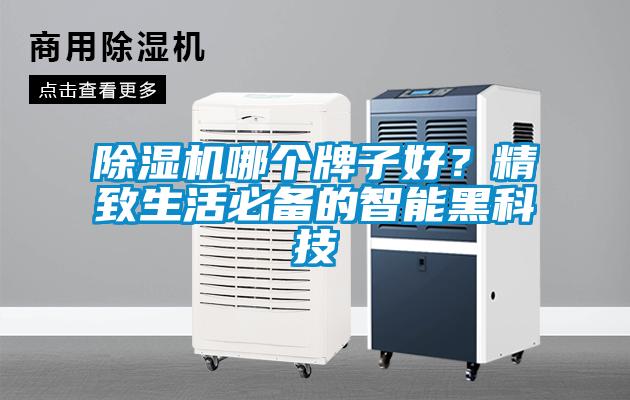 除濕機哪個牌子好?精致生活必備的智能黑科技