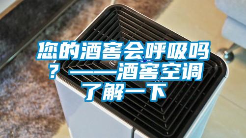 您的酒窖會呼吸嗎?——酒窖空調了解一下