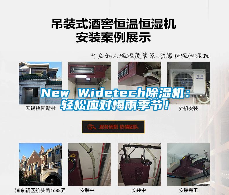 New Widetech除濕機:輕松應(yīng)對梅雨季節(jié)!