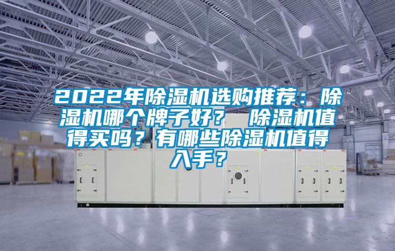 2022年除濕機選購推薦:除濕機哪個牌子好? 除濕機值得買嗎?有哪些除濕機值得入手?