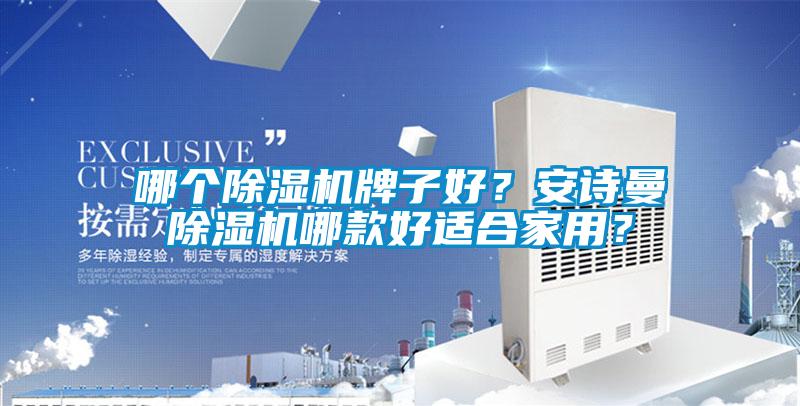 哪個除濕機牌子好?安詩曼除濕機哪款好適合家用?