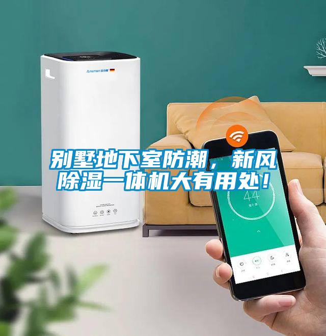 別墅地下室防潮,新風除濕一體機大有用處!