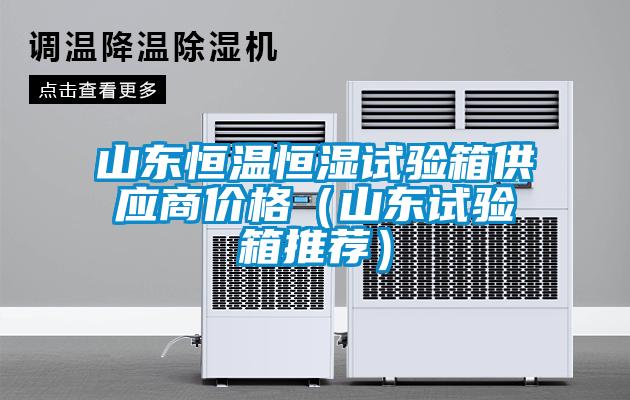 山東恒溫恒濕試驗箱供應(yīng)商價格(山東試驗箱推薦)