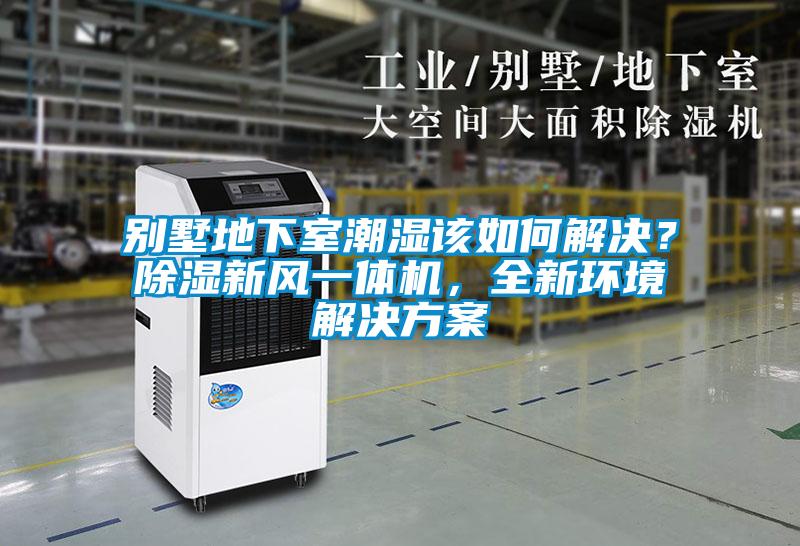 別墅地下室潮濕該如何解決?除濕新風一體機,全新環境解決方案