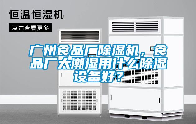 廣州食品廠除濕機,食品廠太潮濕用什么除濕設備好?