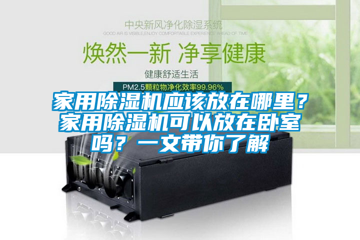 家用除濕機應該放在哪里?家用除濕機可以放在臥室嗎?一文帶你了解