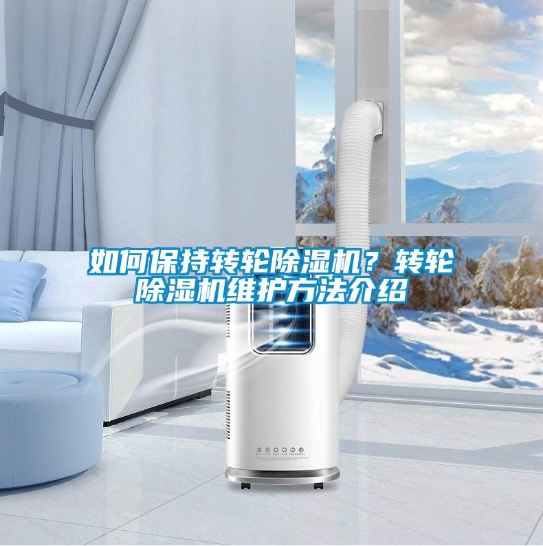 如何保持轉輪除濕機?轉輪除濕機維護方法介紹