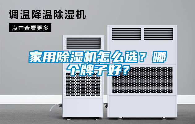 家用除濕機(jī)怎么選?哪個(gè)牌子好?