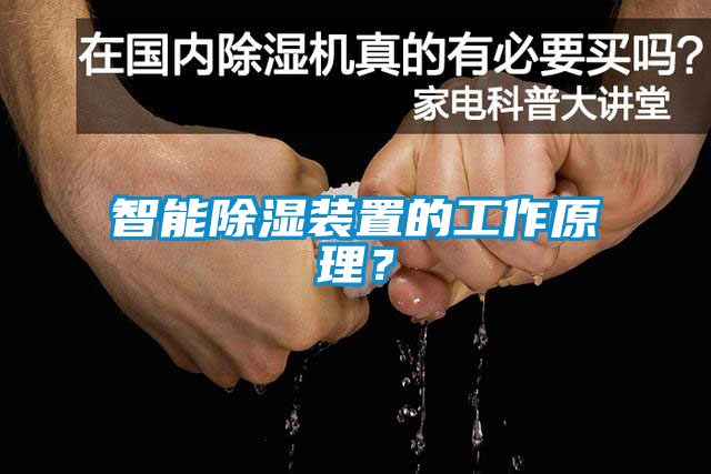 智能除濕裝置的工作原理?
