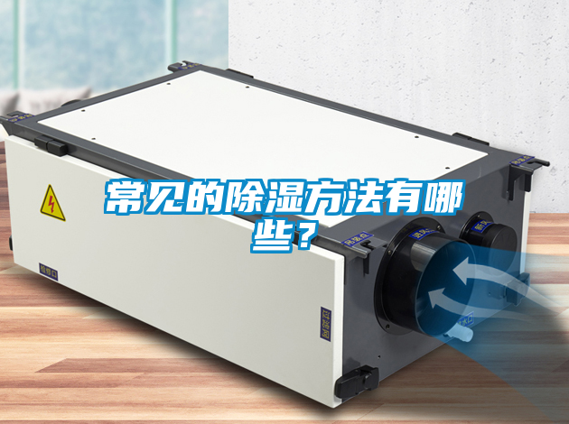 常見的除濕方法有哪些?