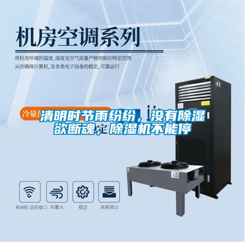 清明時節雨紛紛,沒有除濕欲斷魂,除濕機不能停