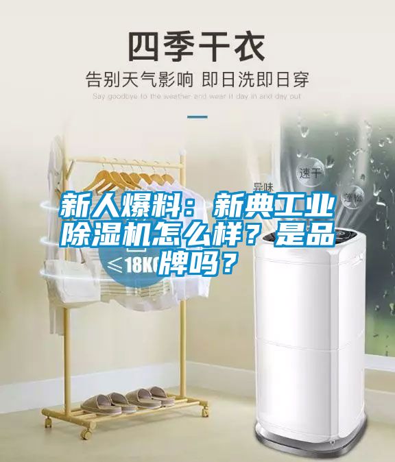 新人爆料：新典工業(yè)除濕機怎么樣？是品牌嗎？
