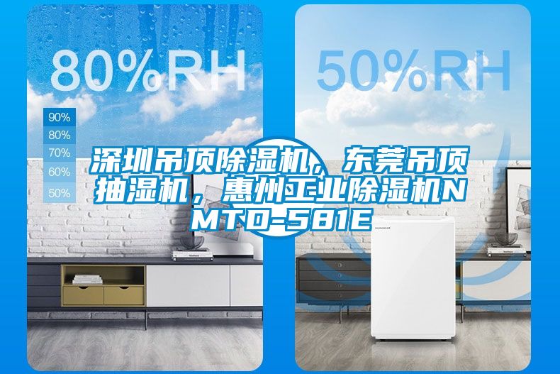 深圳吊頂除濕機(jī),東莞吊頂抽濕機(jī),惠州工業(yè)除濕機(jī)NMTD-581E