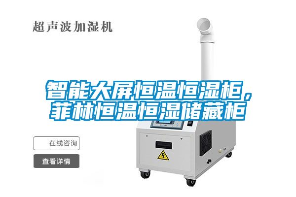 智能大屏恒溫恒濕柜,菲林恒溫恒濕儲藏柜