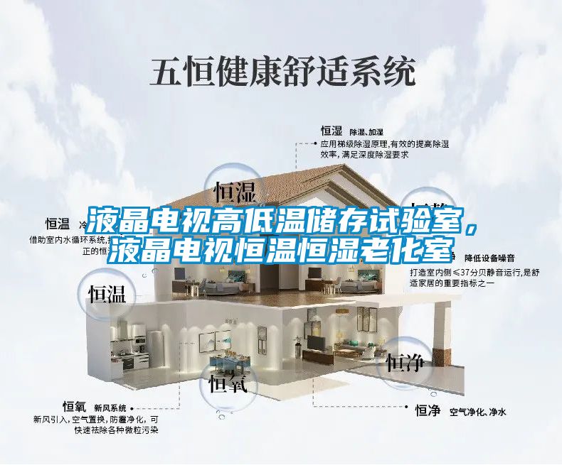 液晶電視高低溫儲存試驗室,液晶電視恒溫恒濕老化室