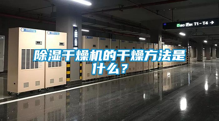 除濕干燥機的干燥方法是什么?