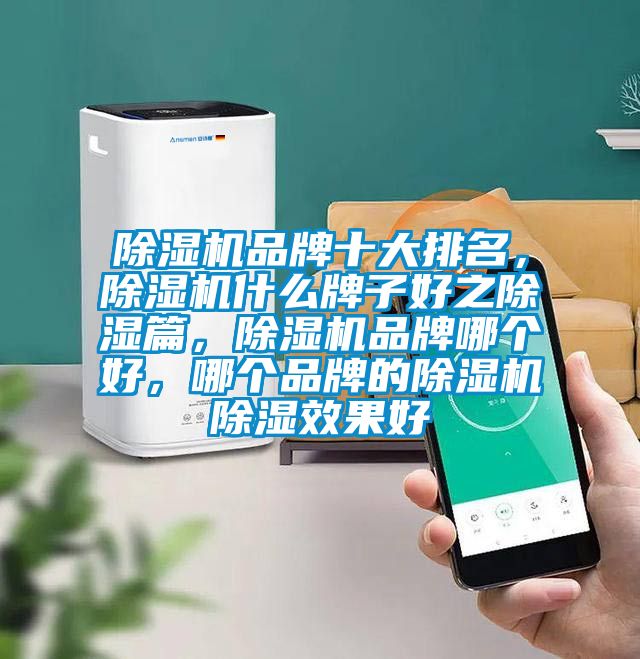 除濕機品牌十大排名，除濕機什么牌子好之除濕篇，除濕機品牌哪個好，哪個品牌的除濕機除濕效果好