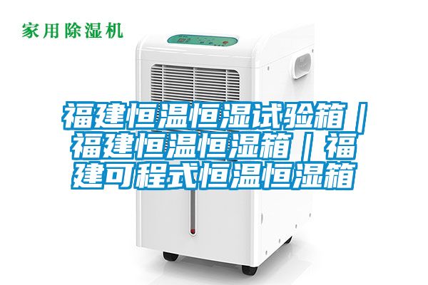 福建恒溫恒濕試驗箱|福建恒溫恒濕箱|福建可程式恒溫恒濕箱