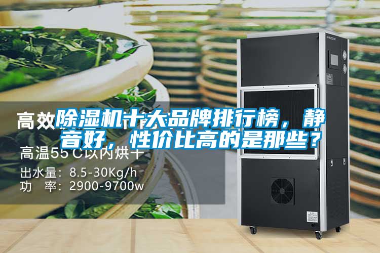 除濕機(jī)十大品牌排行榜,靜音好,性?xún)r(jià)比高的是那些?