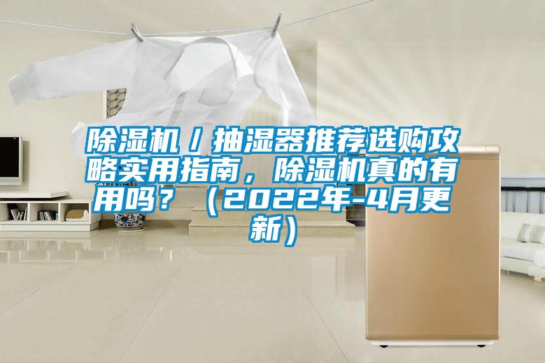 除濕機/抽濕器推薦選購攻略實用指南,除濕機真的有用嗎?(2022年-4月更新)