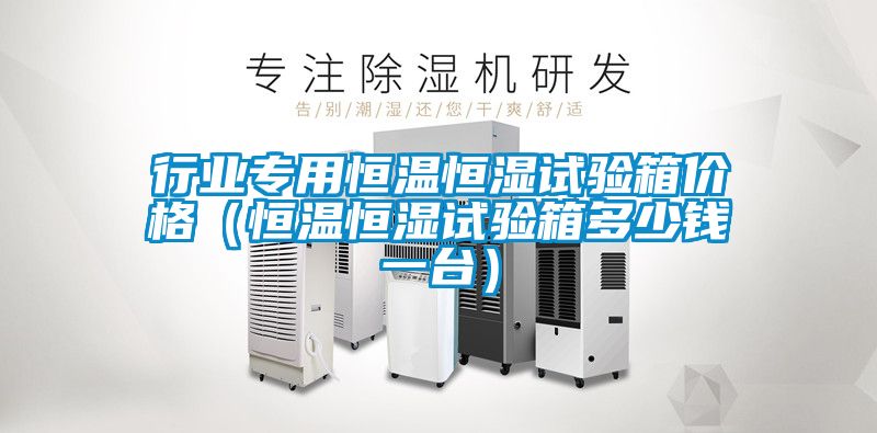 行業(yè)專用恒溫恒濕試驗(yàn)箱價(jià)格(恒溫恒濕試驗(yàn)箱多少錢一臺(tái))