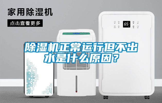 除濕機正常運行但不出水是什么原因?
