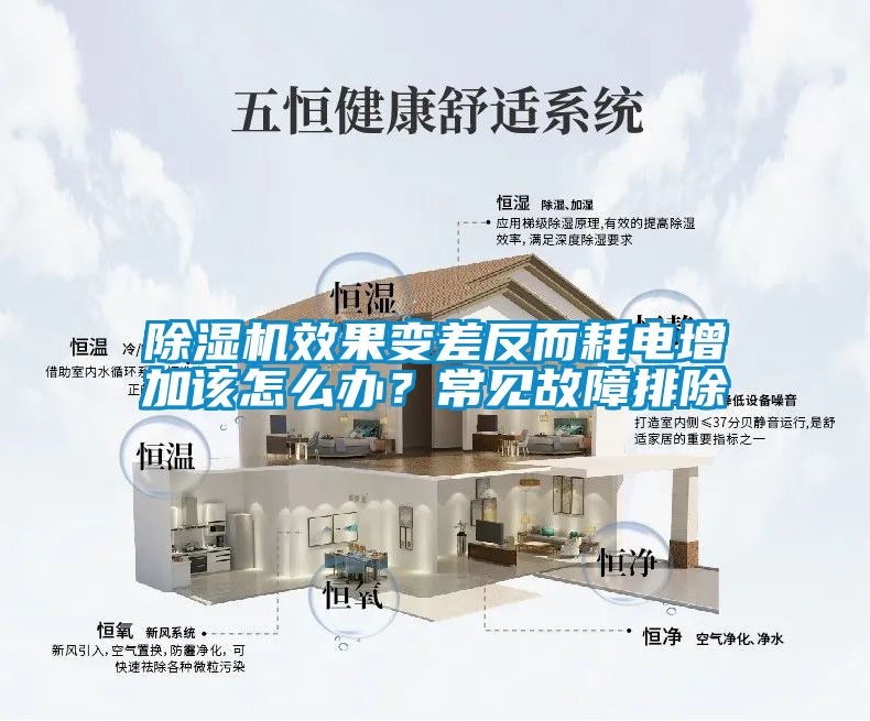 除濕機(jī)效果變差反而耗電增加該怎么辦?常見故障排除