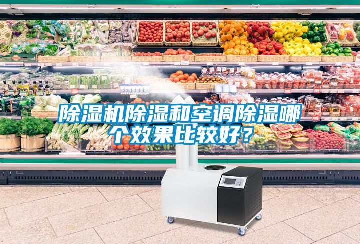 除濕機除濕和空調除濕哪個效果比較好？