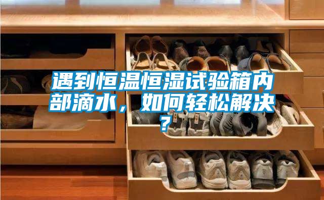 遇到恒溫恒濕試驗(yàn)箱內(nèi)部滴水，如何輕松解決？
