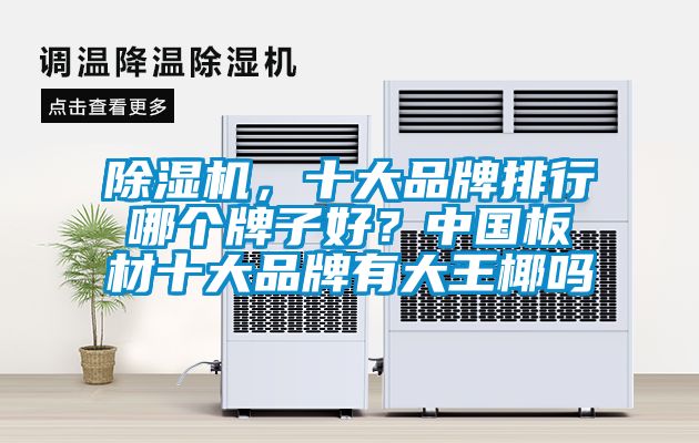 除濕機(jī)，十大品牌排行哪個(gè)牌子好？中國(guó)板材十大品牌有大王椰嗎