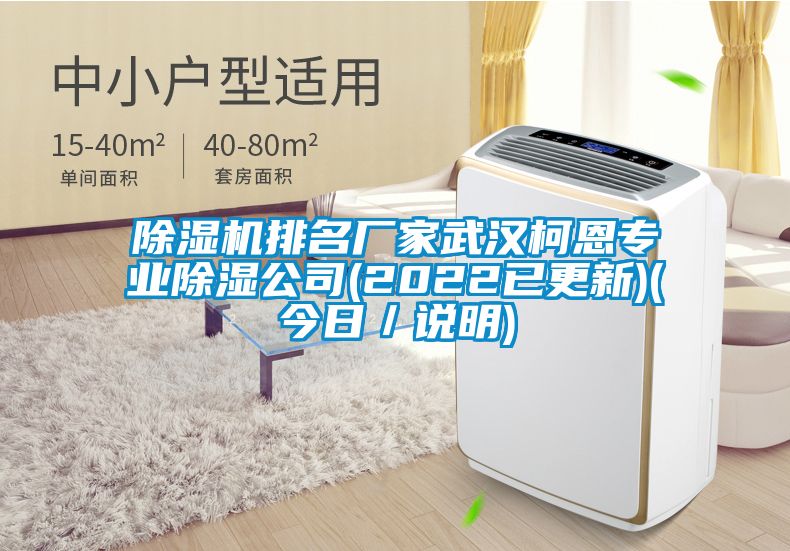 除濕機排名廠家武漢柯恩專業(yè)除濕公司(2022已更新)(今日/說明)