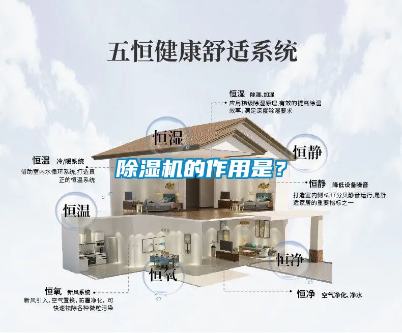 除濕機的作用是?
