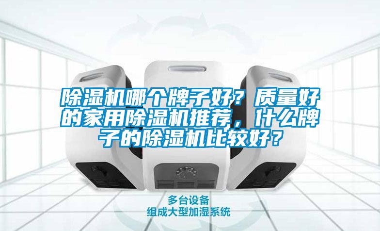 除濕機哪個牌子好?質(zhì)量好的家用除濕機推薦,什么牌子的除濕機比較好?