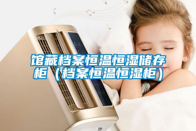 館藏檔案恒溫恒濕儲存柜(檔案恒溫恒濕柜)