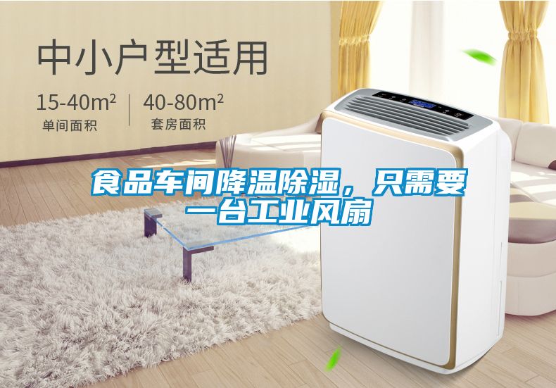 食品車間降溫除濕,只需要一臺工業風扇